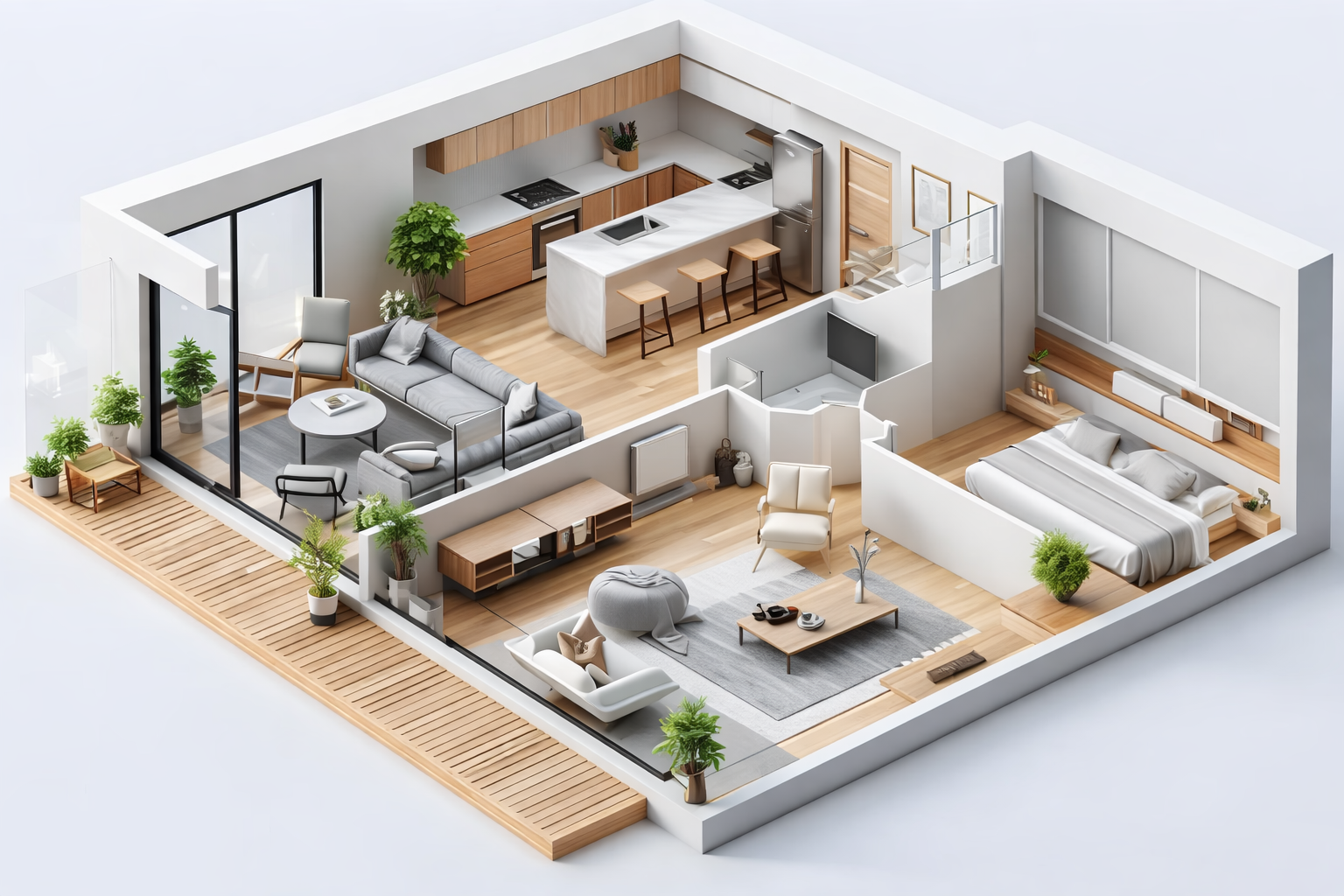 2D/3D Interior Layouts